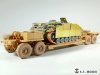 E.T. Model P35-123 WWII German Tank Transporter Sd.Ah.116 Sagged wheels For TAMIYA Kit 1/35